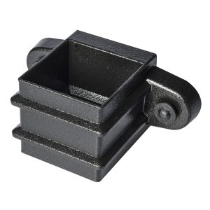 Kayflow 65mm Square Pipe Socket with Lugs - Cast Iron