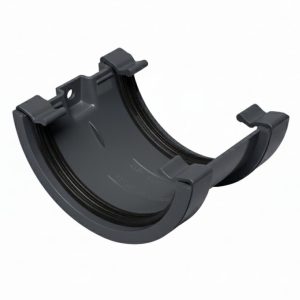 Kayflow Half Round 114mm Union Bracket - Anthracite Grey