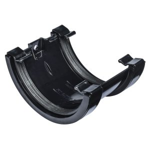 Kayflow Half Round 114mm Union Bracket - Black
