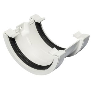 Kayflow Half Round 114mm Union Bracket - White