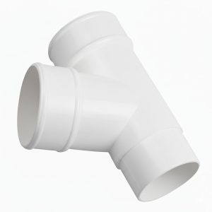 Kayflow 68mm Round 112.5° Offset Branch - White