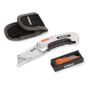 Kendo Folding Utility Knife with Blades