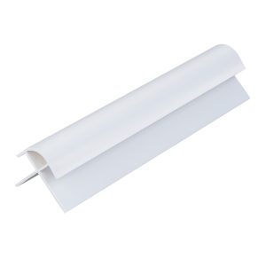 Zest 10mm Wall Panel External Corner 2.4m - White