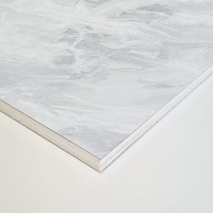 Wetwall Mermaid Laminate Vanity Worktop 1500 x 425 x 28mm - Brera Marble