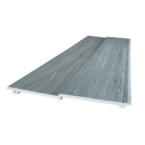 Natureclad 270mm Double Feather Edge Cladding Board – Cumulus Grey (Pack of 4)