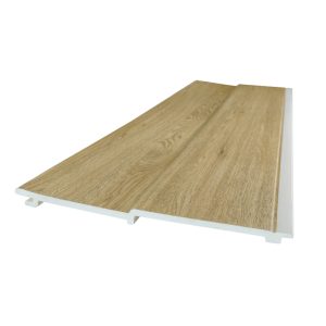 Natureclad 270mm Double Feather Edge Cladding Board – Coastal Sand (Pack of 4)