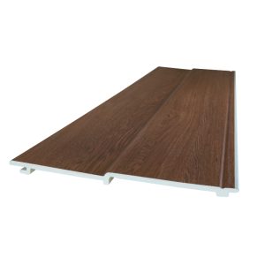 Natureclad 270mm Double Feather Edge Cladding Board – Rich Espresso (Pack of 4)