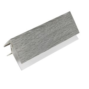 Natureclad 2-Part External Corner Trim x 5m – Cumulus Grey (Pack of 2 Pairs)