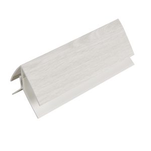 Natureclad 2-Part External Corner Trim x 5m – Morning Dew Silver (Pack of 2 Pairs)
