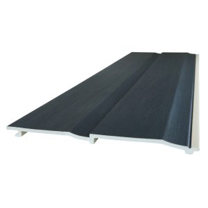 Natureclad 300mm Double Shiplap Cladding Board x 5m – Chiminea Charcoal (Pack of 4)