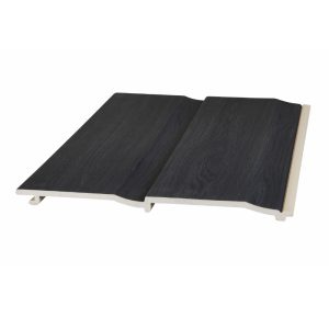 Natureclad 300mm Double Shiplap Cladding Board x 5m – Moonlight Anthracite (Pack of 4)