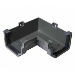 Kayflow Ogee 120mm 90° Internal Angle - Anthracite Grey