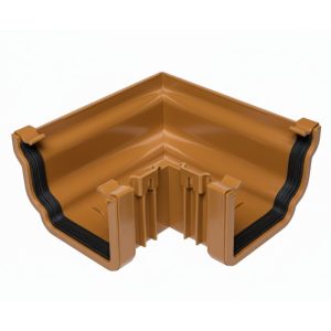 Kayflow Ogee 120mm 90° External Angle - Caramel