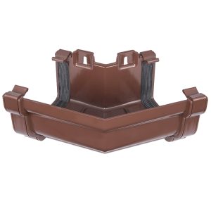 Kayflow Ogee 120mm 150° External Angle - Brown