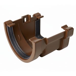 Kayflow Deepflow 114mm to Ogee 120mm Gutter Adaptor - Brown