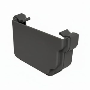 Kayflow Ogee 120mm Left Handed External Stopend - Anthracite Grey