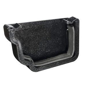 Kayflow Ogee 120mm Left Handed External Stopend - Cast Iron