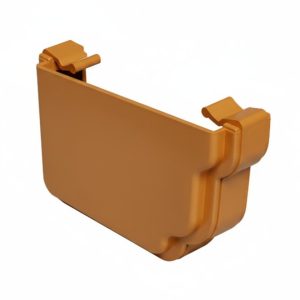 Kayflow Ogee 120mm Left Handed External Stopend - Caramel