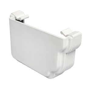 Kayflow Ogee 120mm Left Handed External Stopend - White
