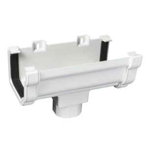 Kayflow Ogee 120mm Running Outlet - White