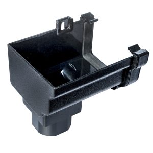 Kayflow Ogee 120mm Left Hand Stopend Outlet - Cast Iron