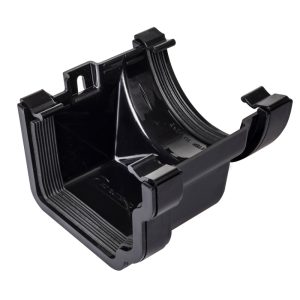 Kayflow Ogee 120mm to Round 114mm Gutter Adaptor - Black