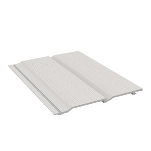 Durasid Original Shiplap Cladding 333mm x 5m - White