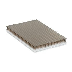 32mm Multiwall Polycarbonate Sheet - Bronze / Opal