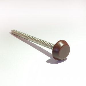 50mm x 2mm POLYTOPS® Nails (Box of 100) A4 Stainless Steel - Dark Brown