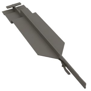 Durasid 167mm Vertical Invisible Joiner - Quartz Grey