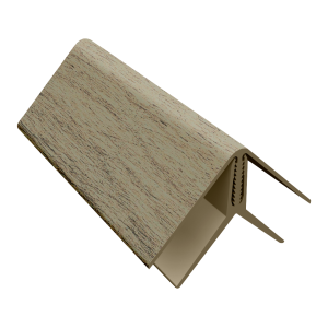 Durasid 3m Two-Part PVC Corner - Grey Cedar