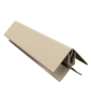 Durasid 3m Two-Part Aluminium Corner - Light Ivory