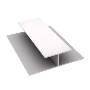 Durasid 3m H Joining Profile - Cream