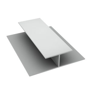 Durasid 3m H Joining Profile - Grey