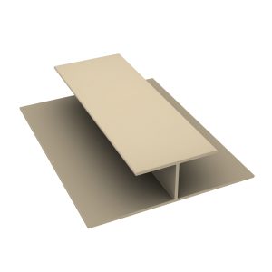 Durasid 3m H Joining Profile - Sand