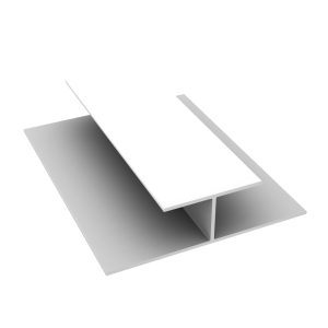 Durasid 3m H Joining Profile - White