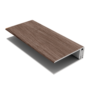 Durasid 3m Two-Part PVC Edge Trim - African Padauk