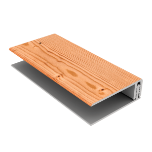 Durasid 3m Two-Part PVC Edge Trim - Siberian Larch