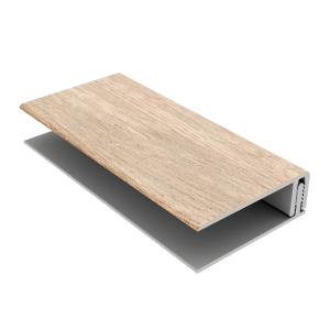 Durasid 3m Two-Part PVC Edge Trim - Sheffield Oak