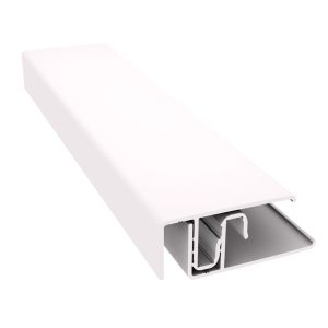 Durasid 3m Two-Part Aluminium Edge Trim - Cream
