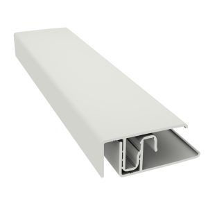 Durasid 3m Two-Part Aluminium Edge Trim - Grey