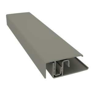 Durasid 3m Two-Part Aluminium Edge Trim - Olive