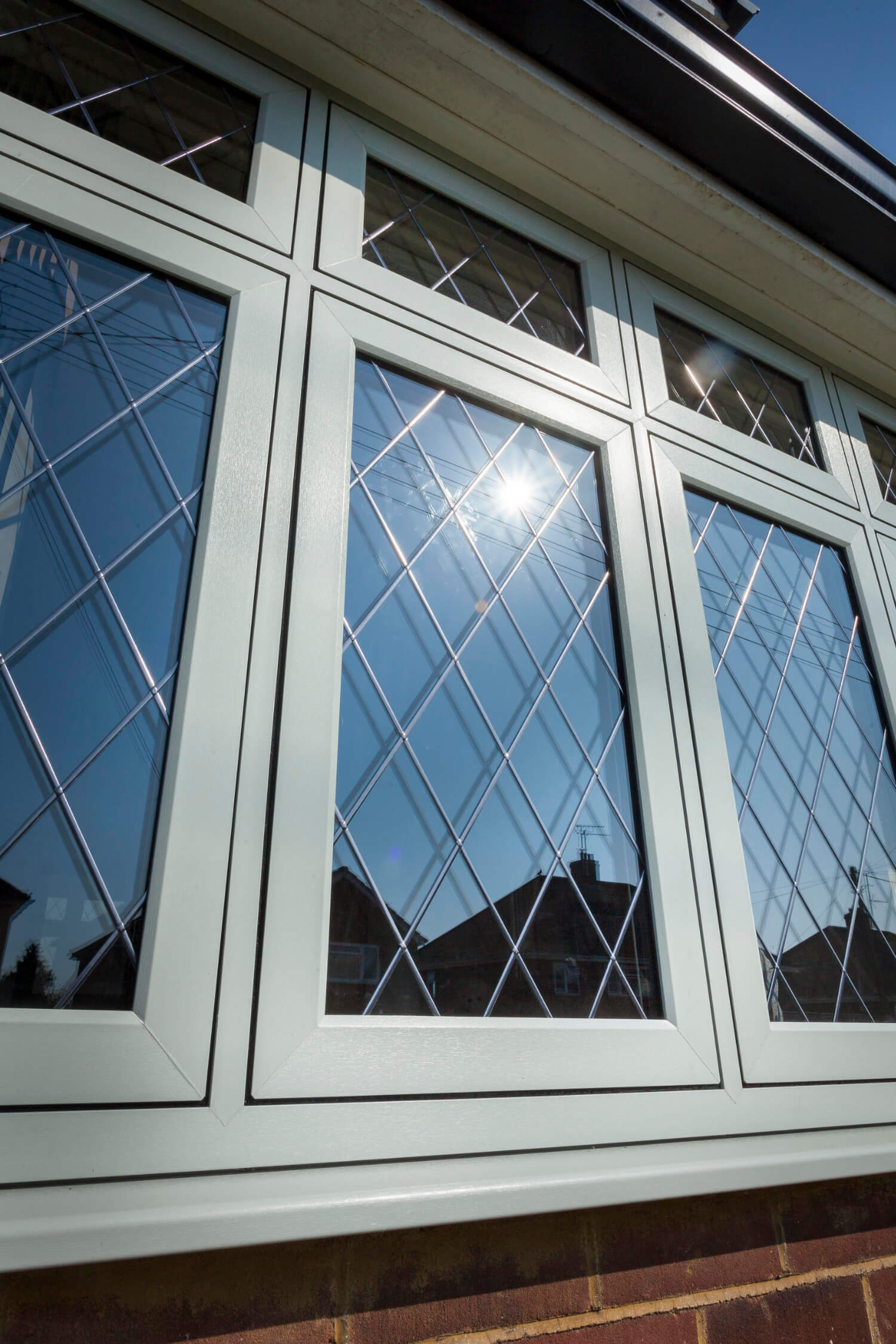Agate Grey Multi-Sash Flush Window layout