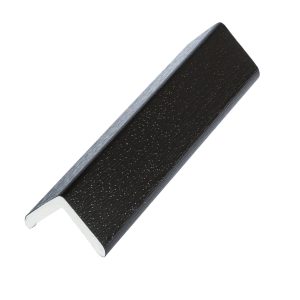 25mm x 25mm Concord Foiled Solid Angle, 5m - Black