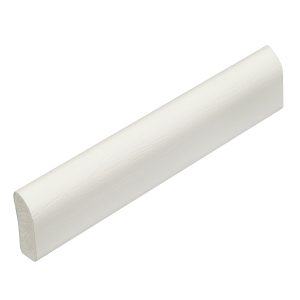 20mm x 6mm Concord PVC Edge Section, 5m - White Foil
