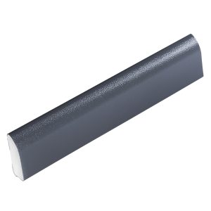 20mm x 6mm Concord PVC Edge Section, 5m - Smooth Anthracite Grey