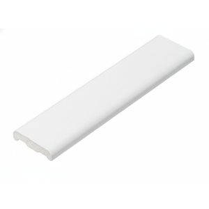 25mm x 6mm Concord PVC Dee Mould, 5m - Bright White