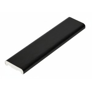 25mm x 6mm Concord PVC Dee Mould, 5m - Black