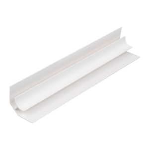 Zest 5mm Wall Panel Internal Corner 2.6m - White