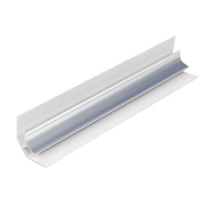 Zest 5mm Wall Panel Internal Corner 2.6m - Chrome